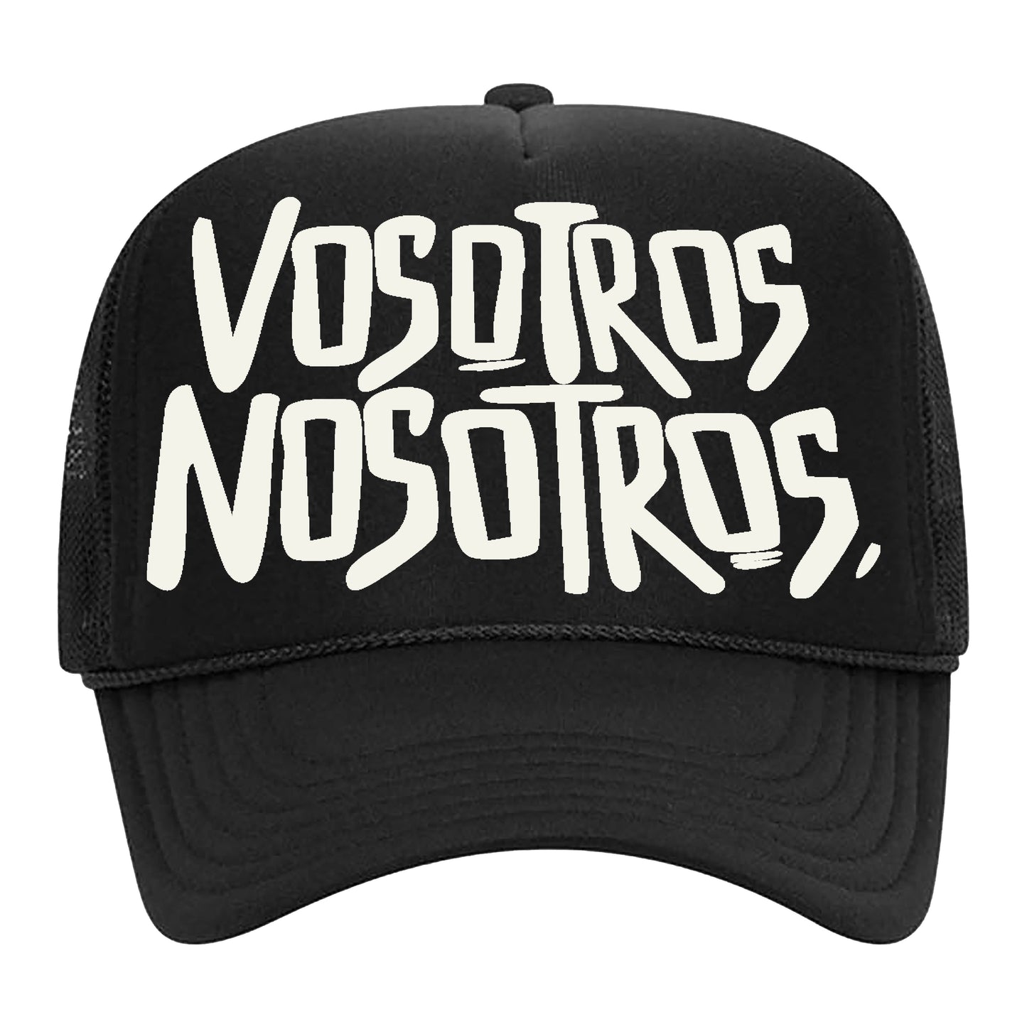 Vosotros Nosotros Black Trucker Hat